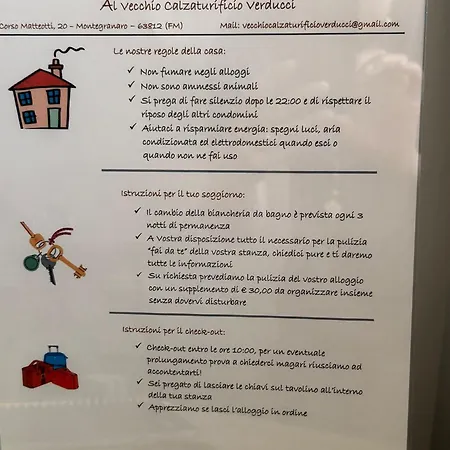 Vecchio Calzaturificio Verducci Affittacamere Montegranaro